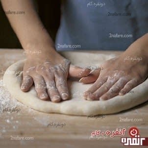 طرز تهیه خمیر پیتزا با آرد ذرت