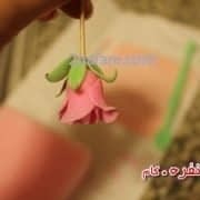 آمورش گل رز با خمیر فوندانت (17)