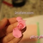 آمورش گل رز با خمیر فوندانت (8)