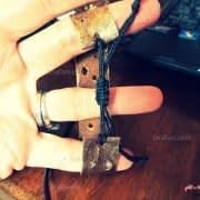 آموزش ساخت دستبند چرمی (10)