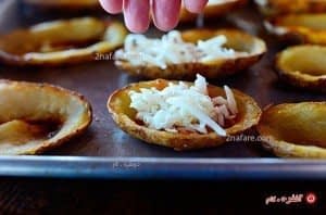 اضافه کردن پنیر برای پیتزا