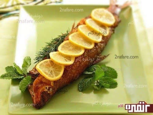 خوشمزه شدن ماهی سرخ شده