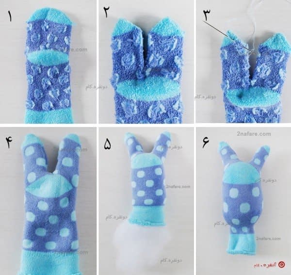 آموزش ساخت عروسک خرگوش