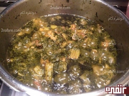 طرز تهیه خورشت کرفس