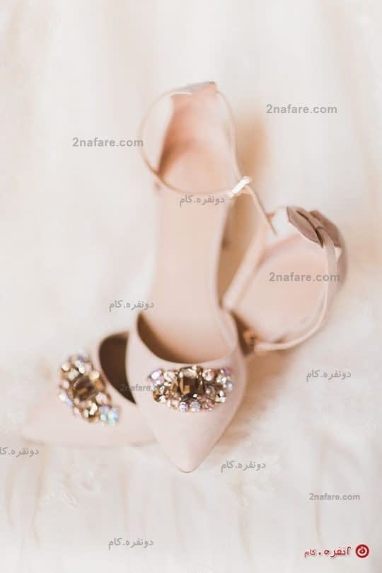 کفش عروس بدون پاشنه