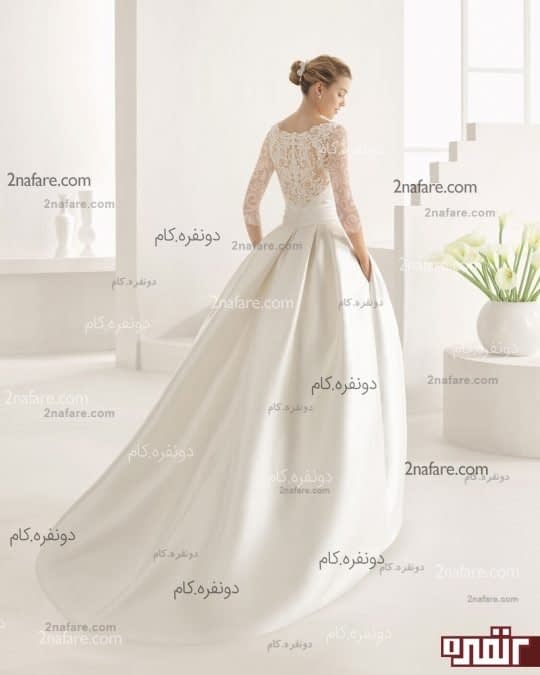 لباس عروس پاپیون مدل جدید