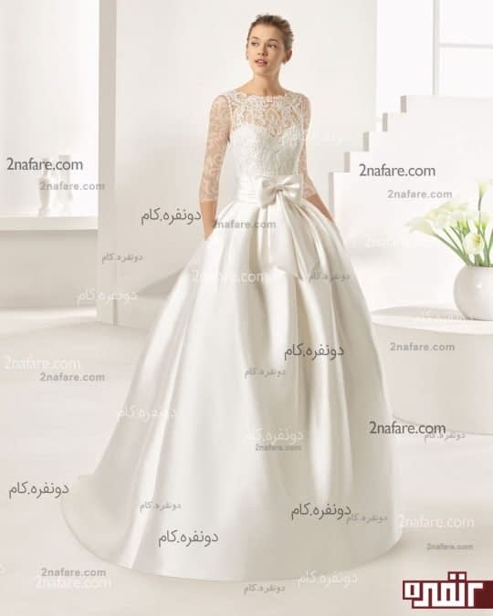 لباس عروس پاپیون مدل جدید