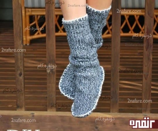 دوختن جوراب از لباس های بافتنی 7 1 540x448 - دوختن جوراب از لباس های بافتنی
