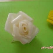 آموزش گل با شلغم برای تزیین سالاد  (6)