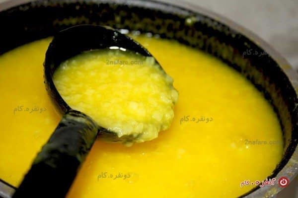 طرز تهیه شله زرد