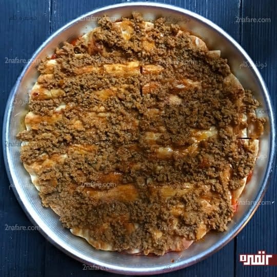 اضافه کردن مایه گوشتی