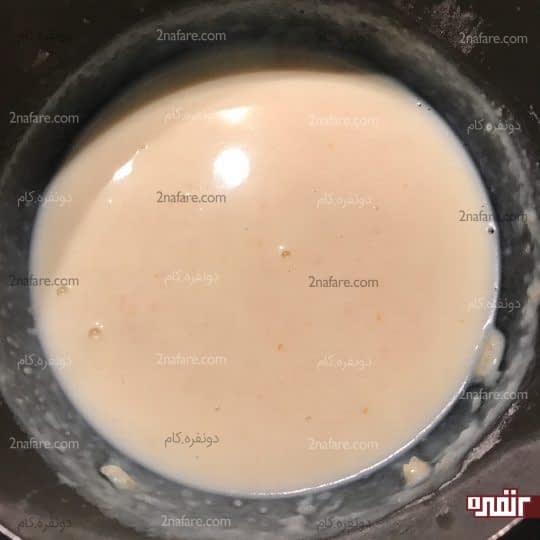 اضافه کردن مرحله ای شیر